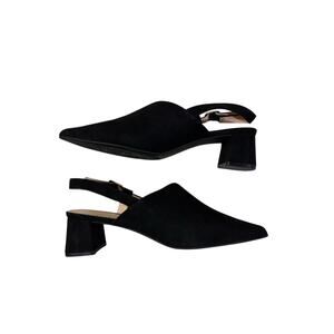 Adrienne Vittadini Sampson Slingback Pump Chunky Heel